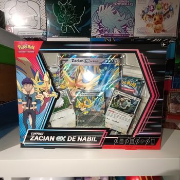 Coffret pokémon Zacian ex de Nabil neuf scellé