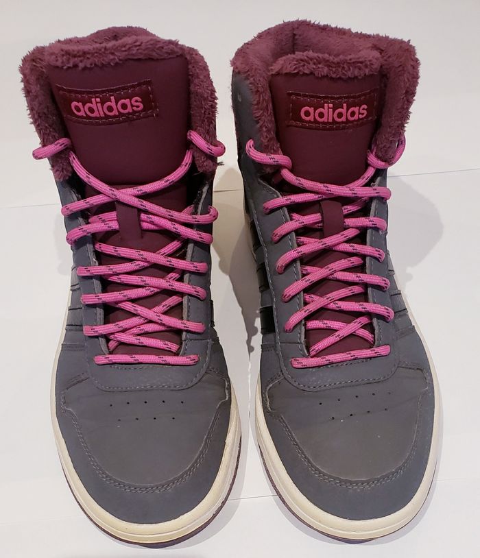 Adidas Hoops Mid Chaussures Isolées pour Femmes Taille 38 - photo numéro 2