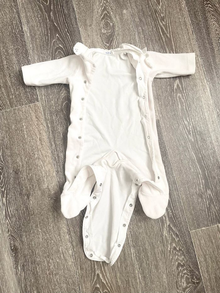 2 grenouillères en velours 3 mois - photo numéro 4