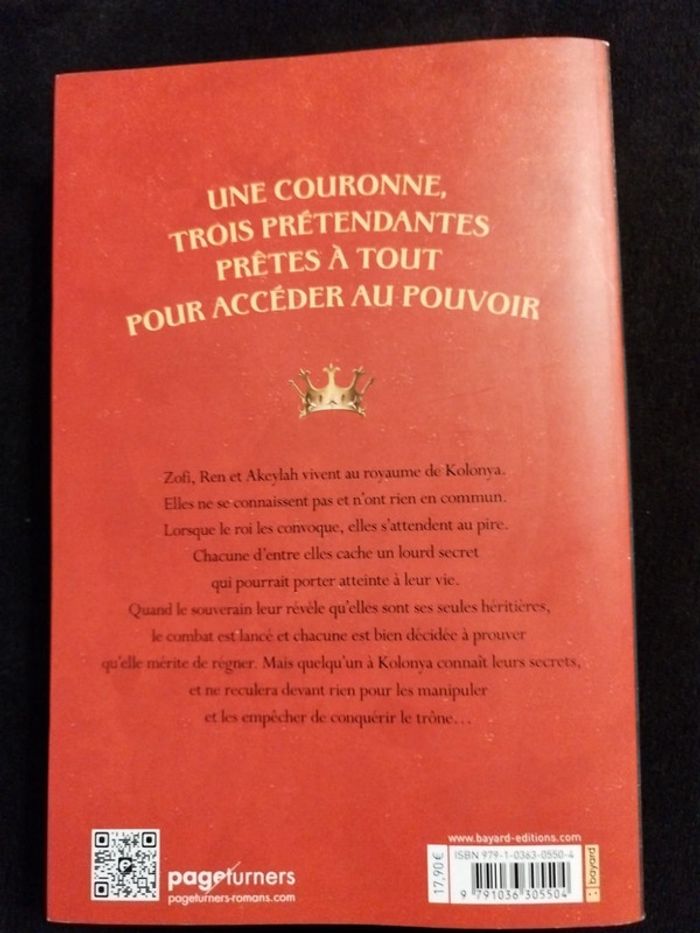 Livre "Rule" de Ellen Goodlett - photo numéro 2