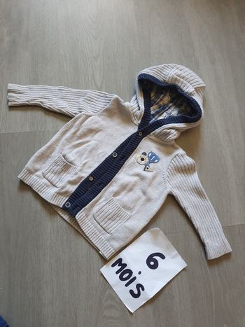 Gilet 6mois garçon