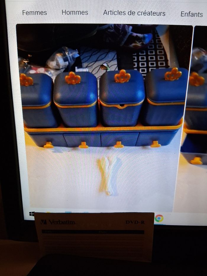 Étagère a épices bleu - photo numéro 2