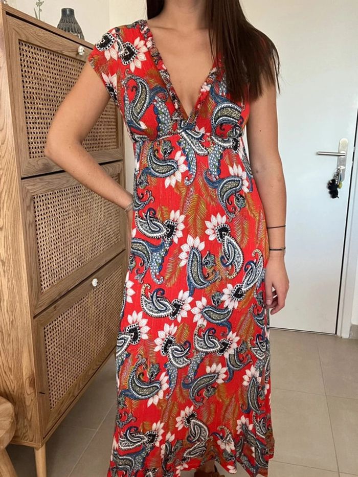 Robe longue rouge Holly & Joey - photo numéro 4