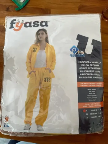 Costume, prisonnière, femme