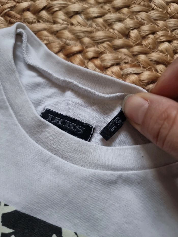 Tee-shirt manches courtes ikks 6 ans phosphorescent - photo numéro 3