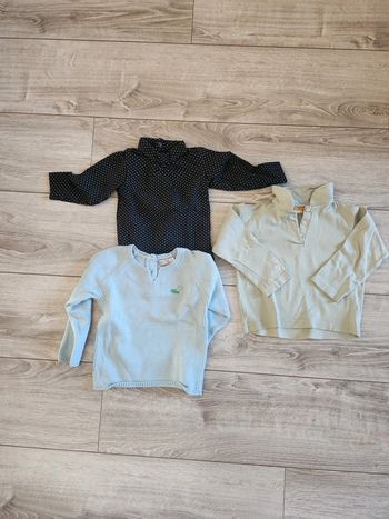 Lot 3 hauts vêtements 23-24 mois