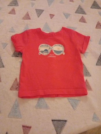 T-shirt lunettes