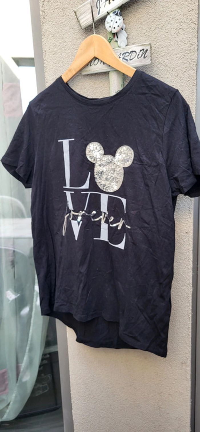 Tshirt noir Disney - photo numéro 2