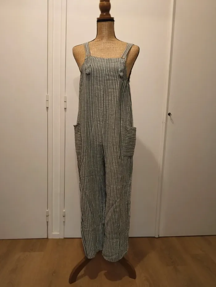 Salopette à rayures - photo numéro 2