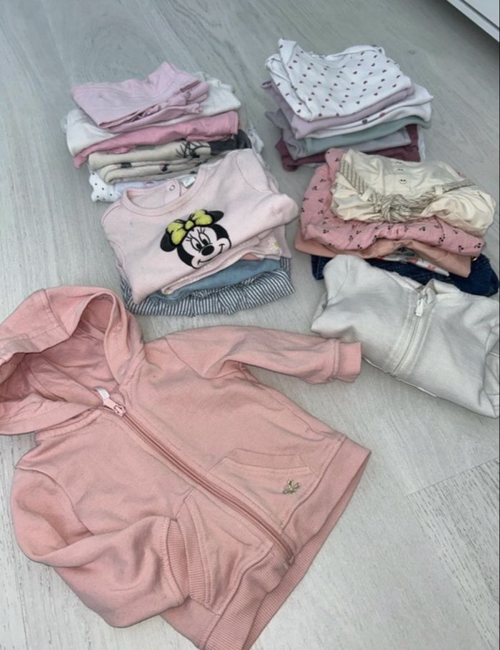 Gros lot fille printemps été 12m - photo numéro 1