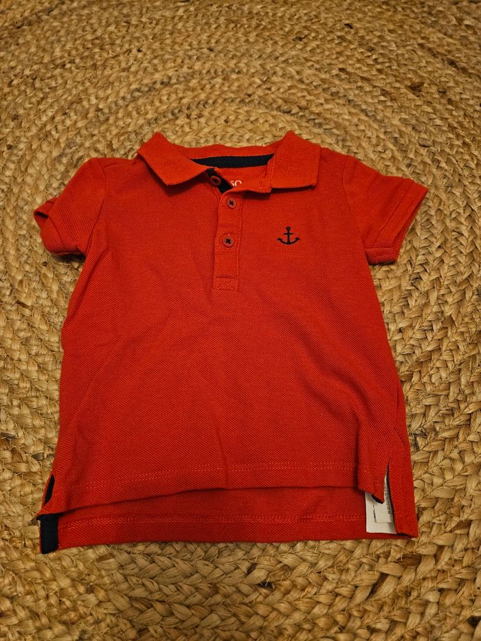 Polo manches courtes 9 mois