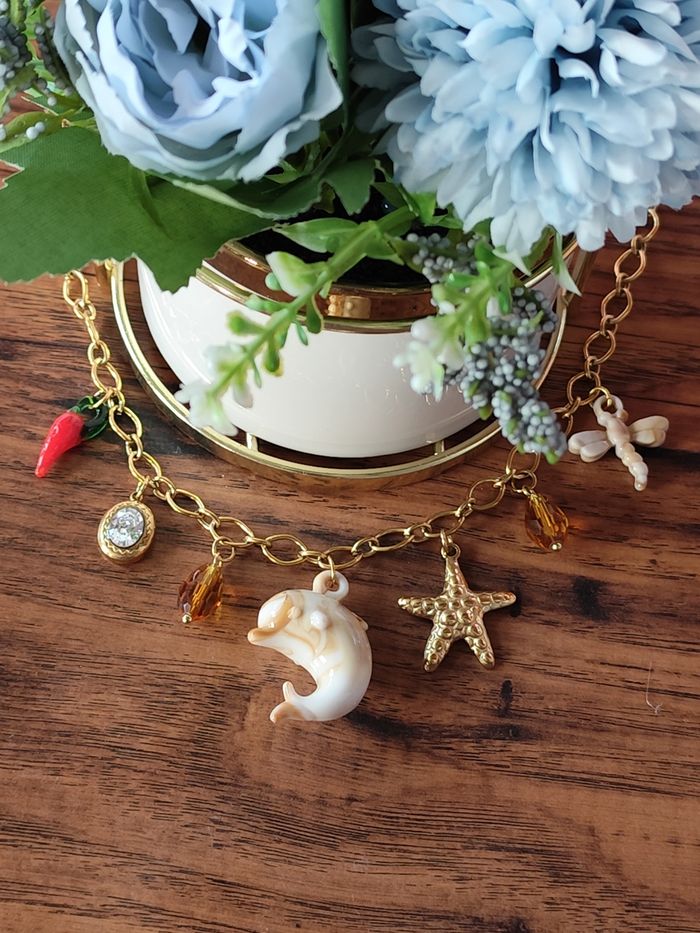 Collier dauphin 🐬 ✅ - photo numéro 2