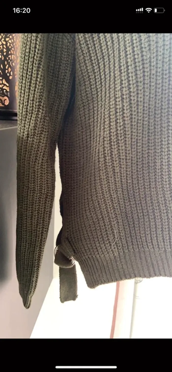 Pull kaki - photo numéro 3