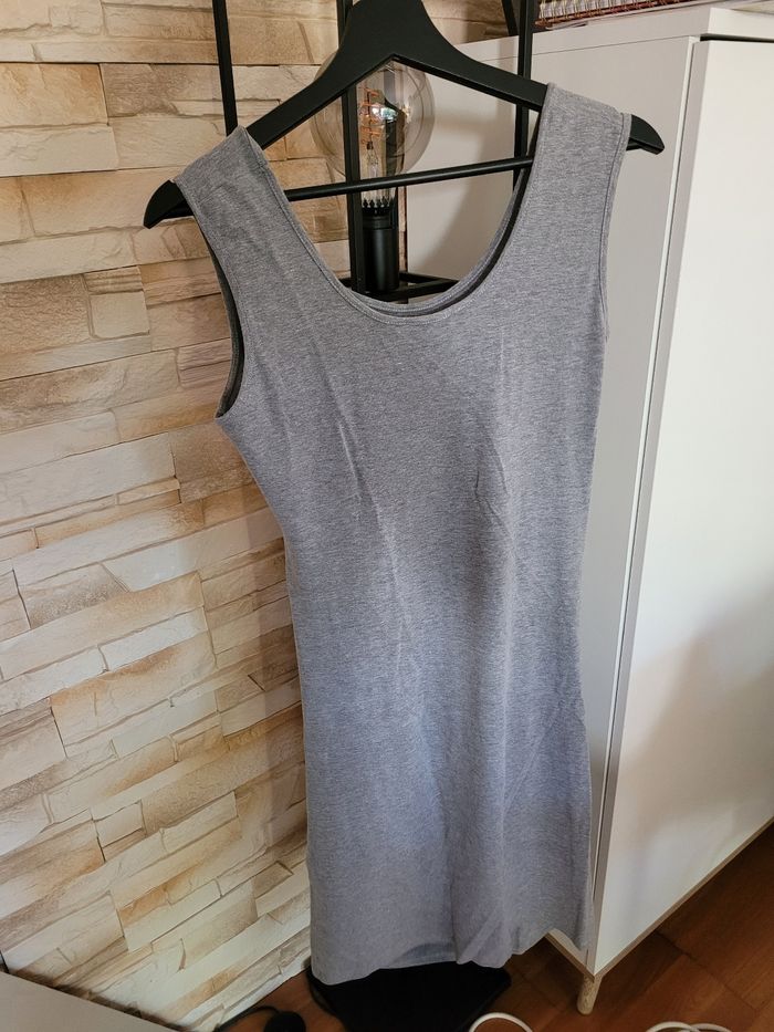 Robe grossesse grise