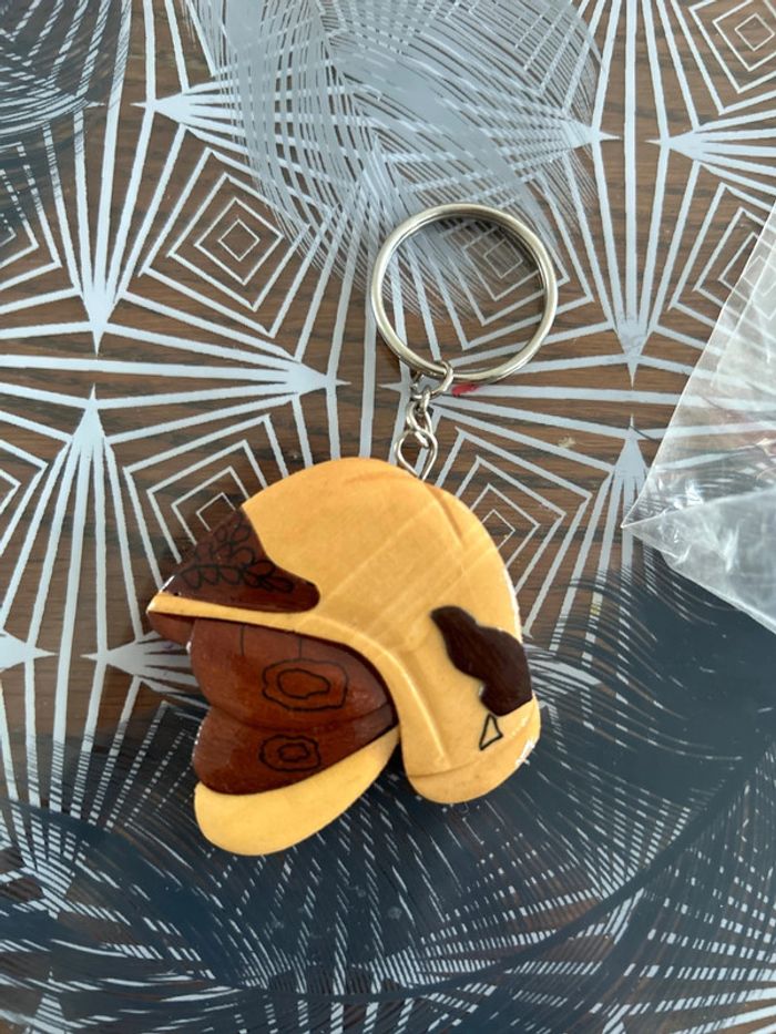 Porte clé casque de pompier - photo numéro 2