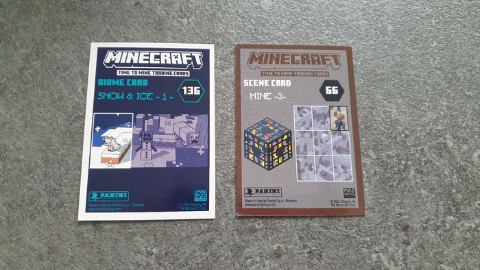 2 cartes Minecraft neuves - photo numéro 2