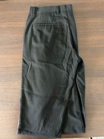 Pantalon homme droit noir