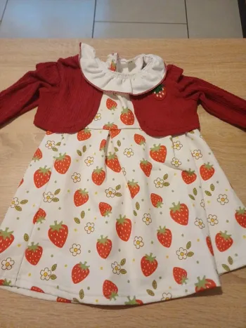 Robe avec son gilet