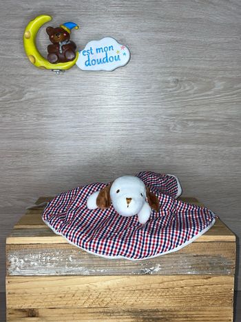 JAC61 Doudou réversible ours chien 🐶 JACADI