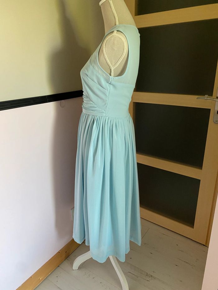 Robe de cérémonie bleu ciel - photo numéro 8