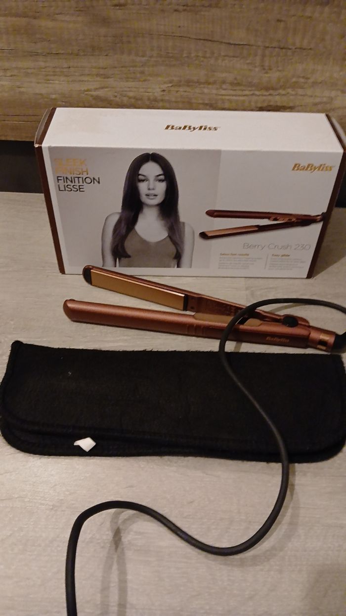 Lisseur babyliss Berry crush 230