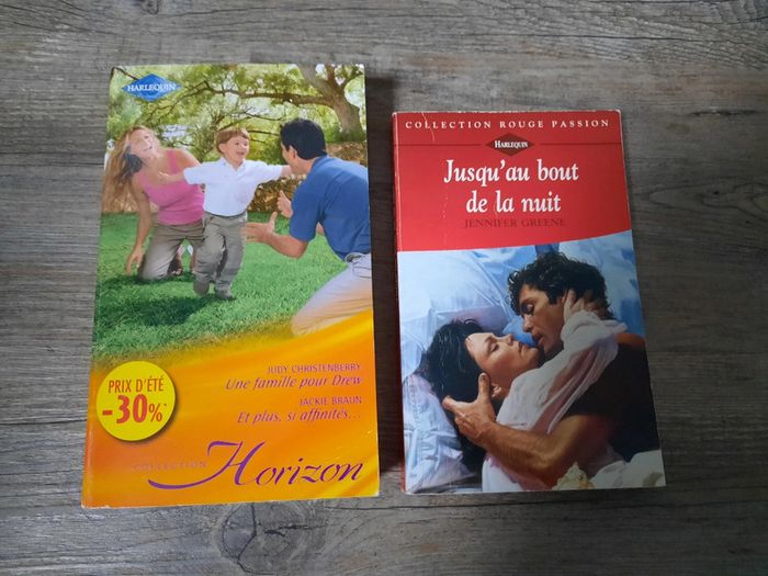 Lot de 2 livres - Harlequin