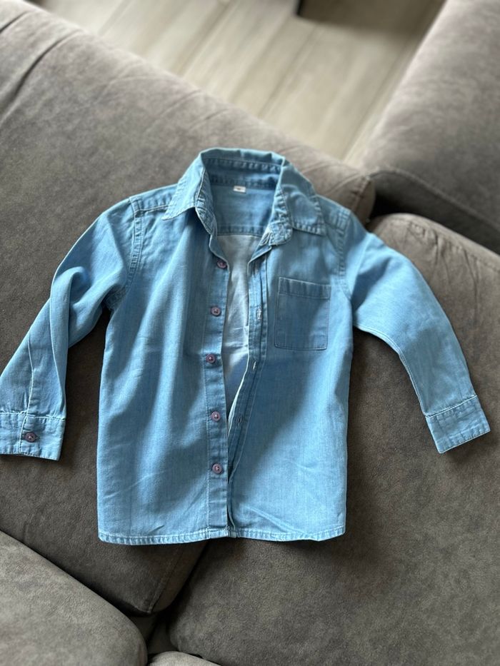 Chemise jeans
