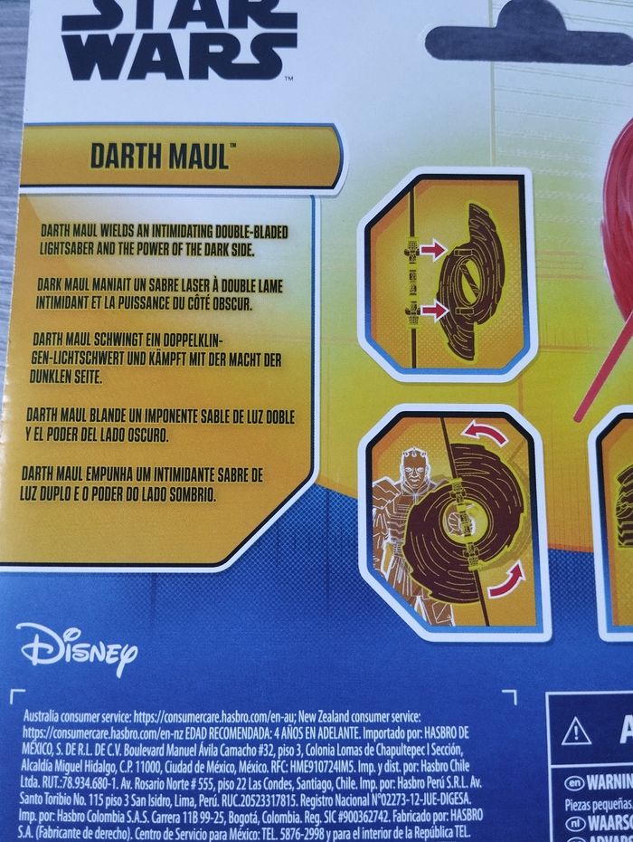 STAR WARS - Figurine Epic Hero Series Darth Maul 10 cm + accessoires - photo numéro 7