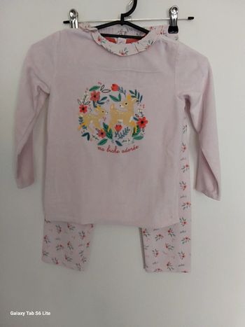 Pyjama sergent major fille 6 ans