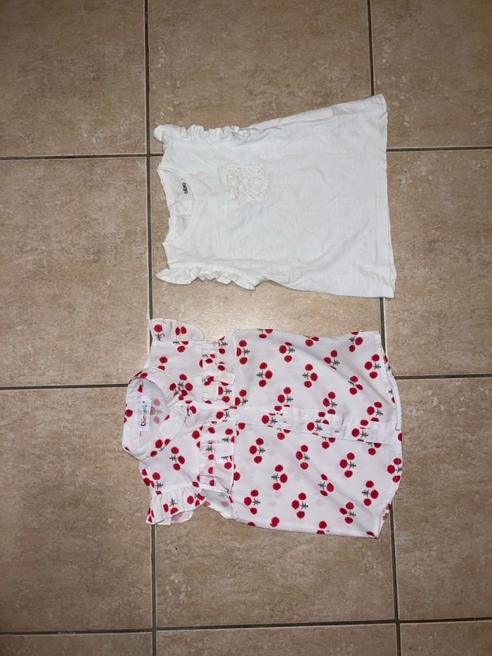 Lot chemisiers fille