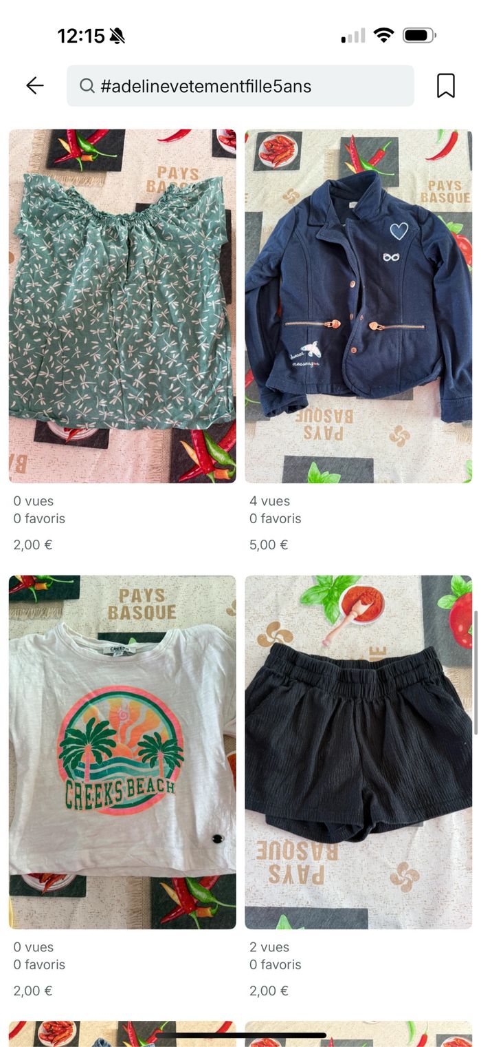 Lot de 25 vêtement fille 5 ans - photo numéro 5
