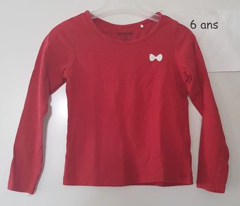 T-shirt ml noeud Orchestra 6 ans