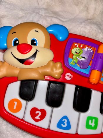 Piano musical fisher price