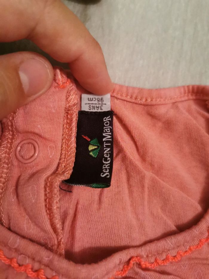 Tee-shirt manche longue 36 mois sergent major - photo numéro 2