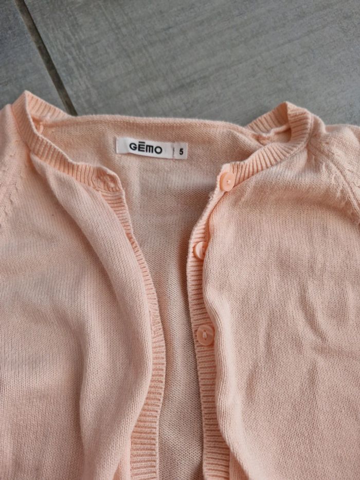 Gilet rose saumon ML - photo numéro 2