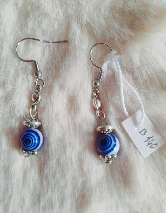 Boucles d'oreilles spirale