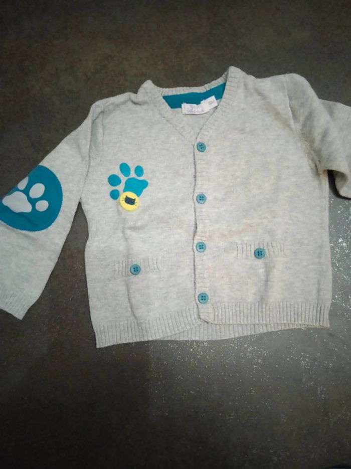 Gilet bébé rêve 18 mois
