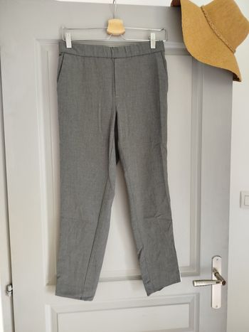 Pantalon Chino gris bande blanche Bonobo 38