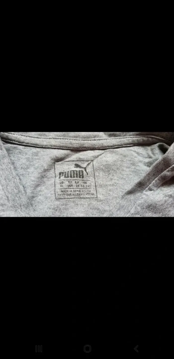 T-shirt sport garçon 14ans puma france - photo numéro 3