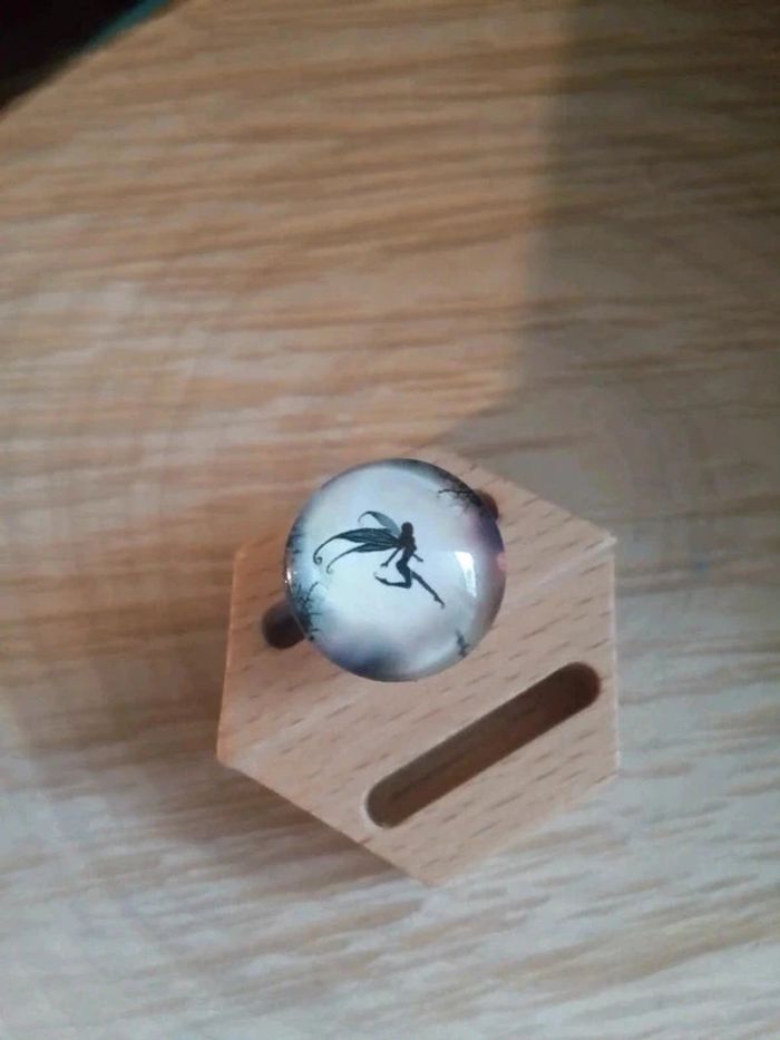 Bague fée en acier inoxydable/ajustable