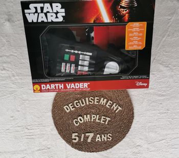 Déguisement complet NEUF, Dark Vador, star wars, 5 /7ANS