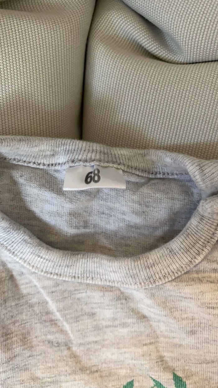 Tee shirt garçon 6 mois - photo numéro 2