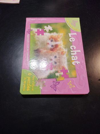 Livre enfant le chat