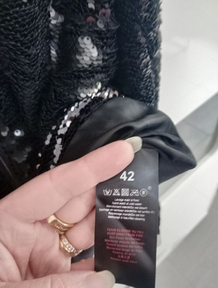Veste paillettes/sequins marque One Step - photo numéro 6