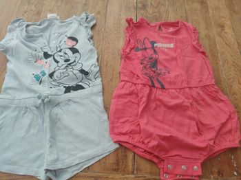 2 combishorts 24 mois Disney