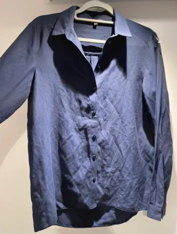 Chemise bleue Etam neuve T34