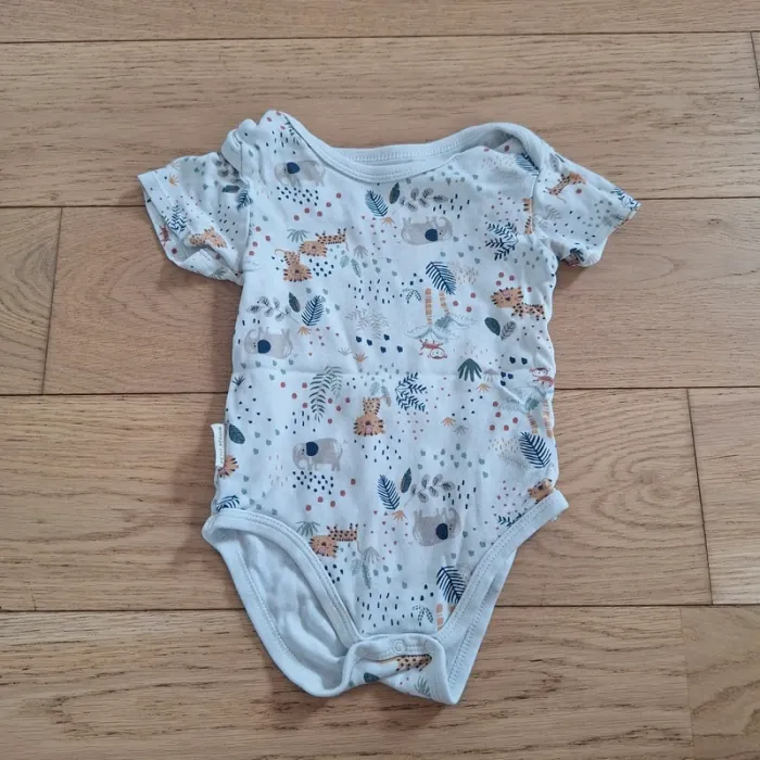 Lot de 3 bodies manches courtes Petit Beguin 36 mois - photo numéro 2