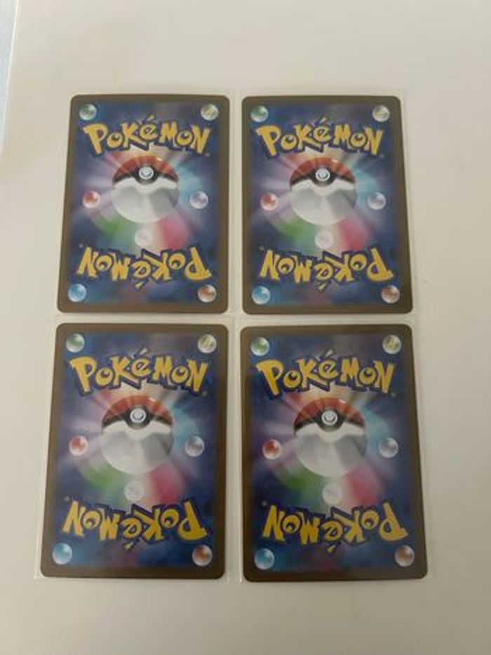 Lot de 4 pokeball sv11W White Flare JAP - photo numéro 2