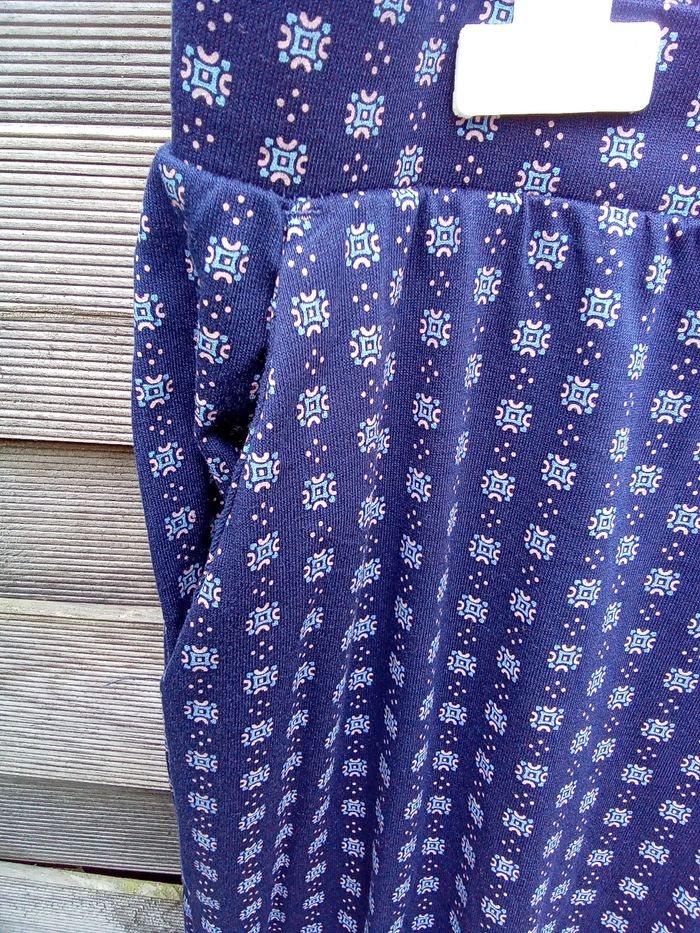 Legging marine à petits motifs - Esmara - photo numéro 3