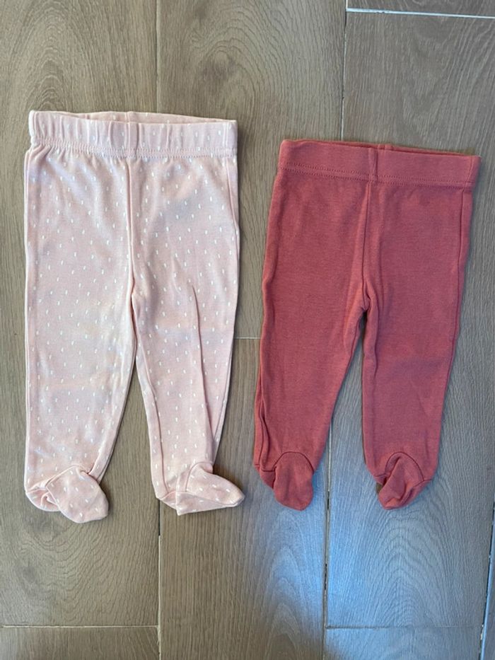 2 bas de pyjama 9mois